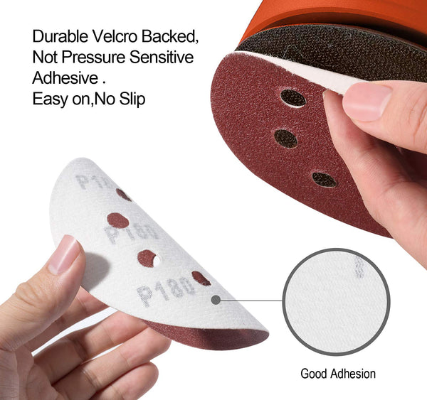 Velcro backed store sanding discs