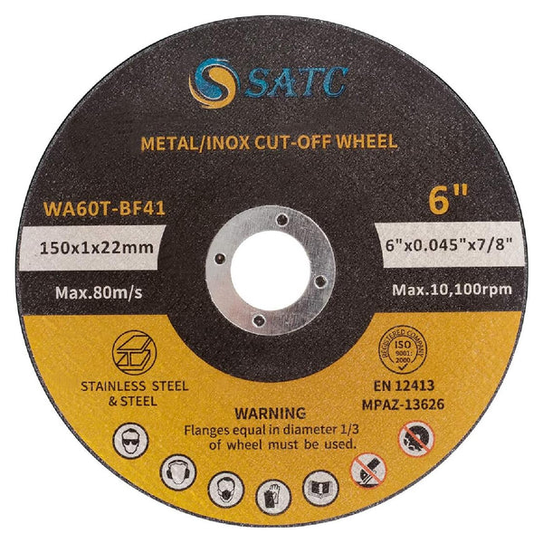 S SATC 25 PCS Cut Off Wheels 6 Inch Cutting Wheel 6