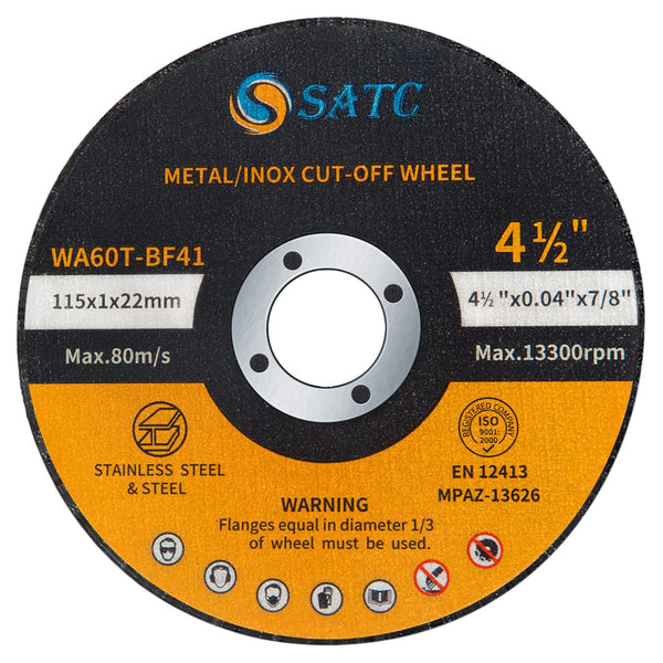 S SATC Cutting Wheel 50 PCS Cut Off Wheel 4.5